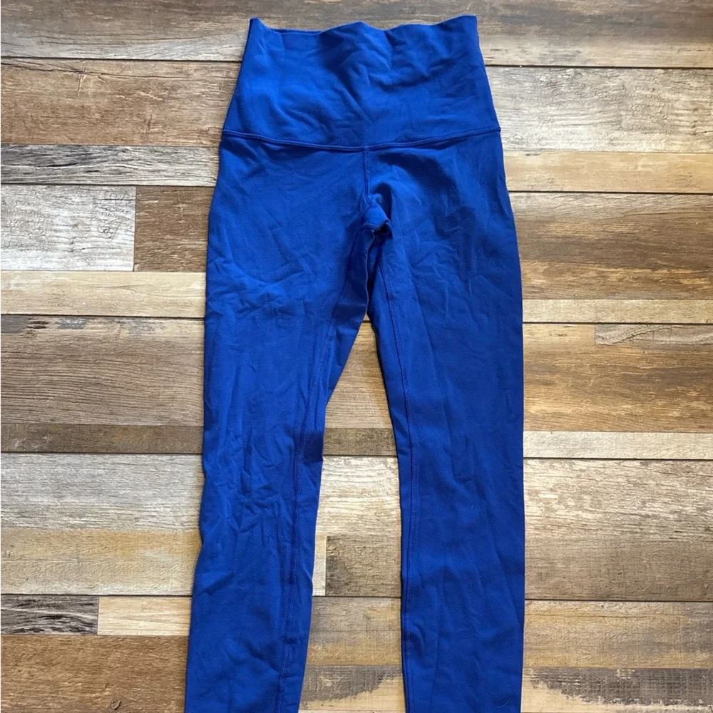 lululemon athletica Royal Blue High-Waist Leggings
